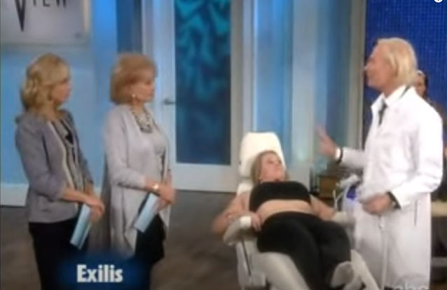Exilis ultra featured on The View